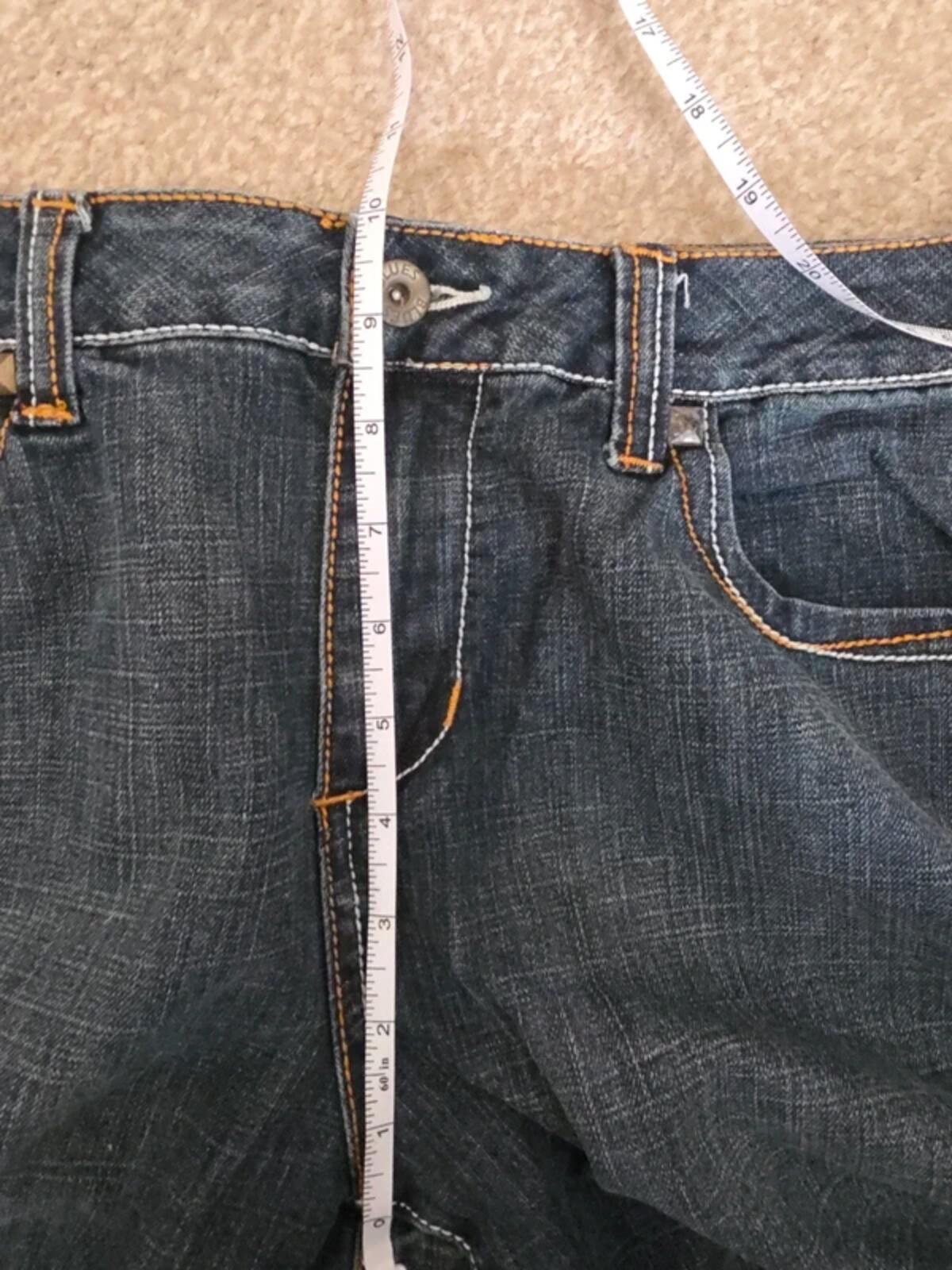 Baccini Mid Rise Wide Leg Vintage Y2K Jeans UK Size 10 Petite