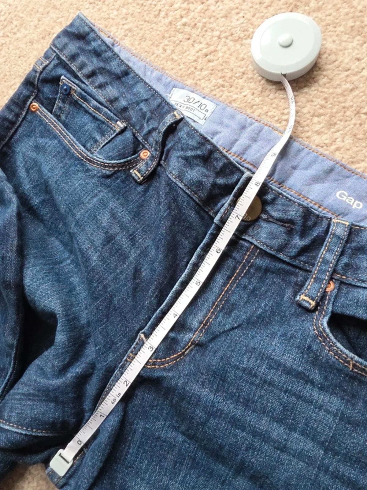 Vintage Y2K GAP Low Rise Bootcut Jeans UK Size 12 Petite