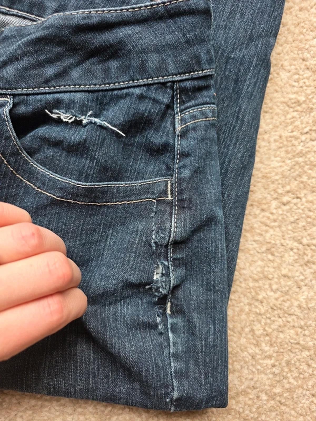 Vintage Y2K Riders by Lee Mid Rise Micro Bootcut Jeans UK Size 12