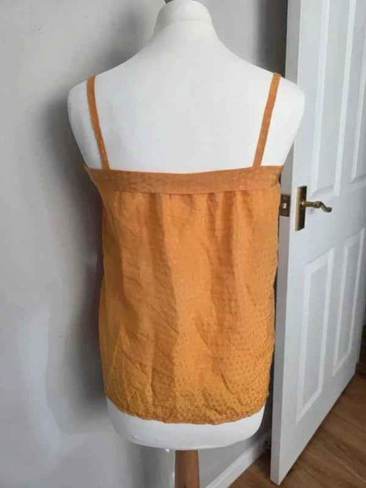 Vintage Y2K Made in Italy Satin Cami Top UK Size 10