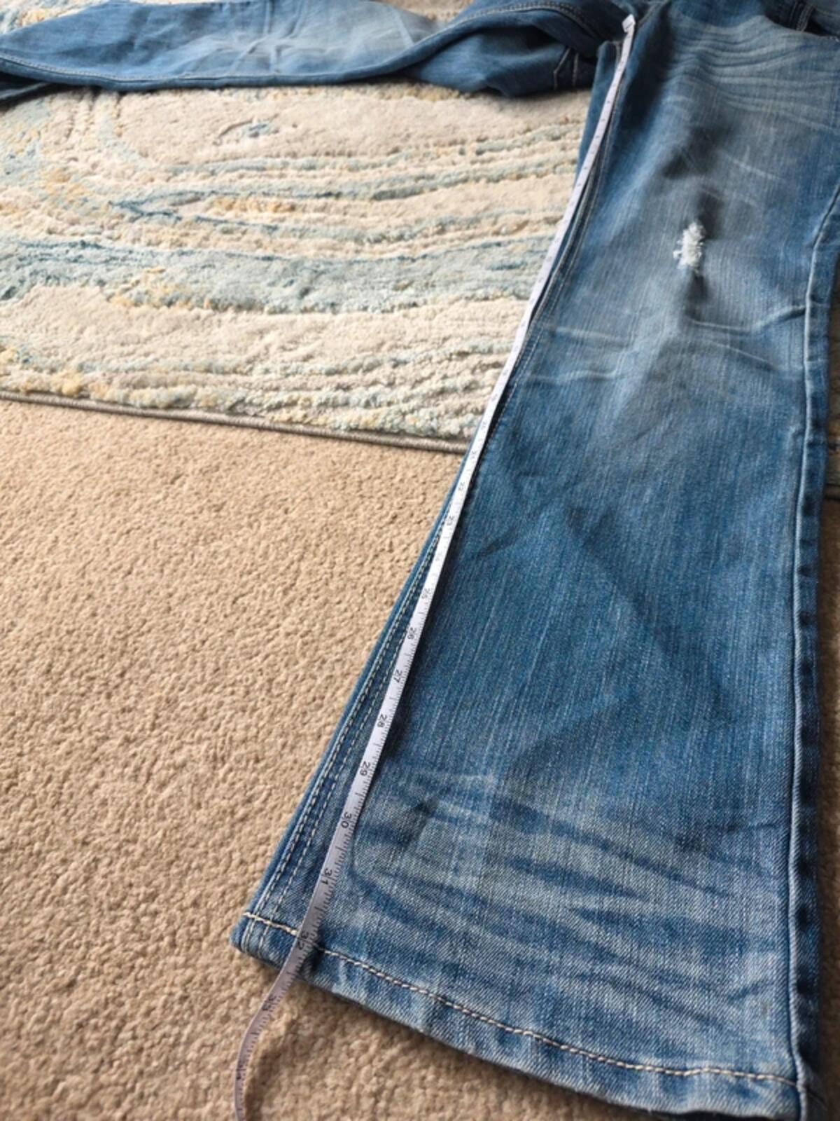 Almost Famous Low Rise Bootcut Vintage Y2K Jeans UK Size 8/10