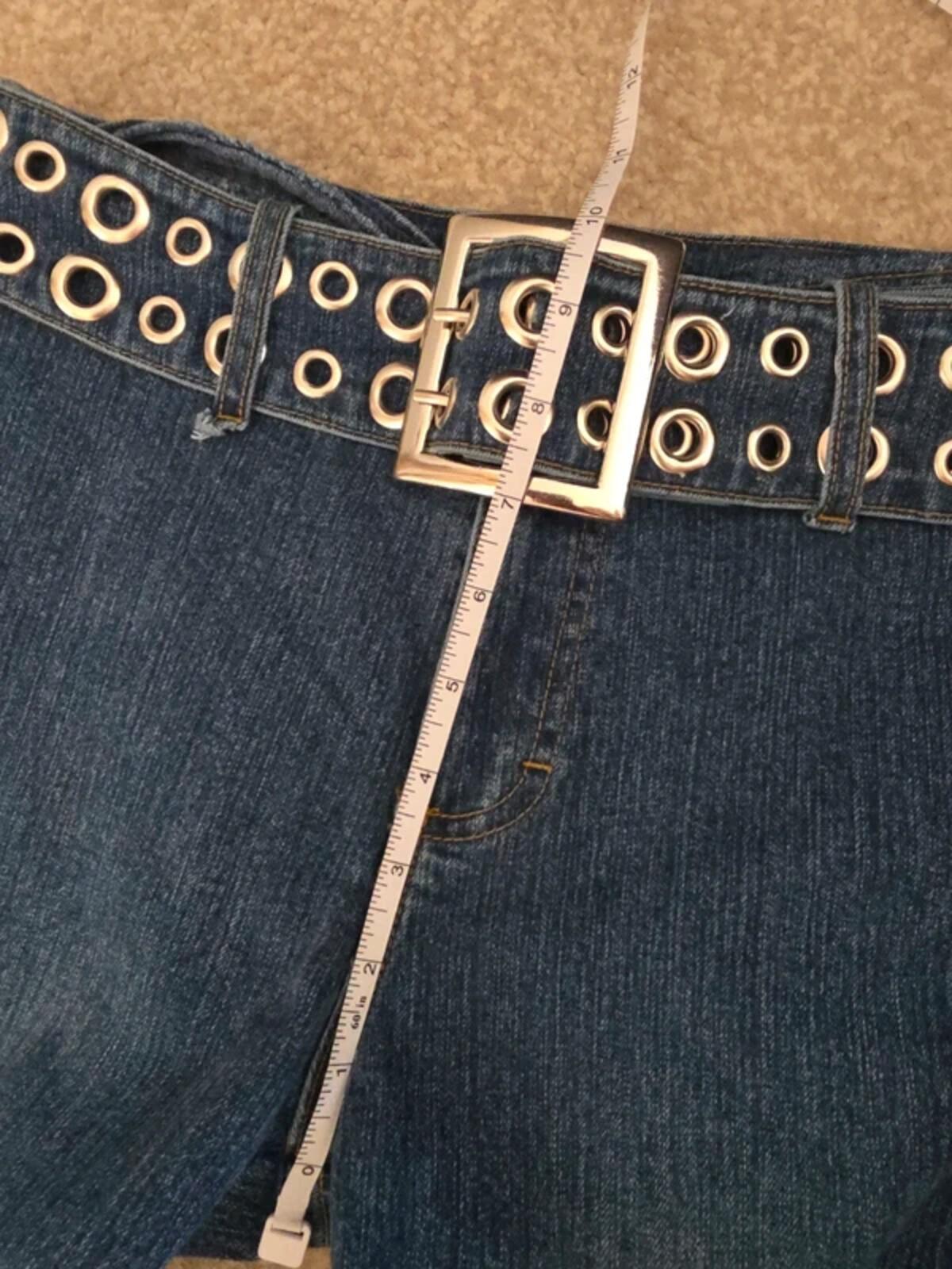 No Boundaries Mid Rise Flared Vintage Y2K Jeans UK Size 8/10