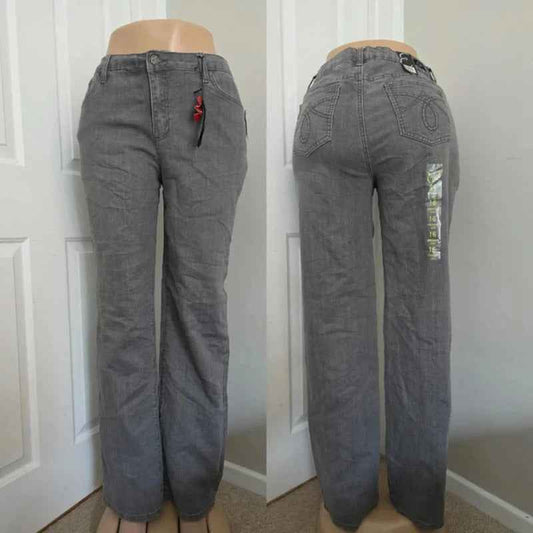 Earl Jean Mid Rise Relaxed Straight Vintage Y2K Jeans UK Size 14