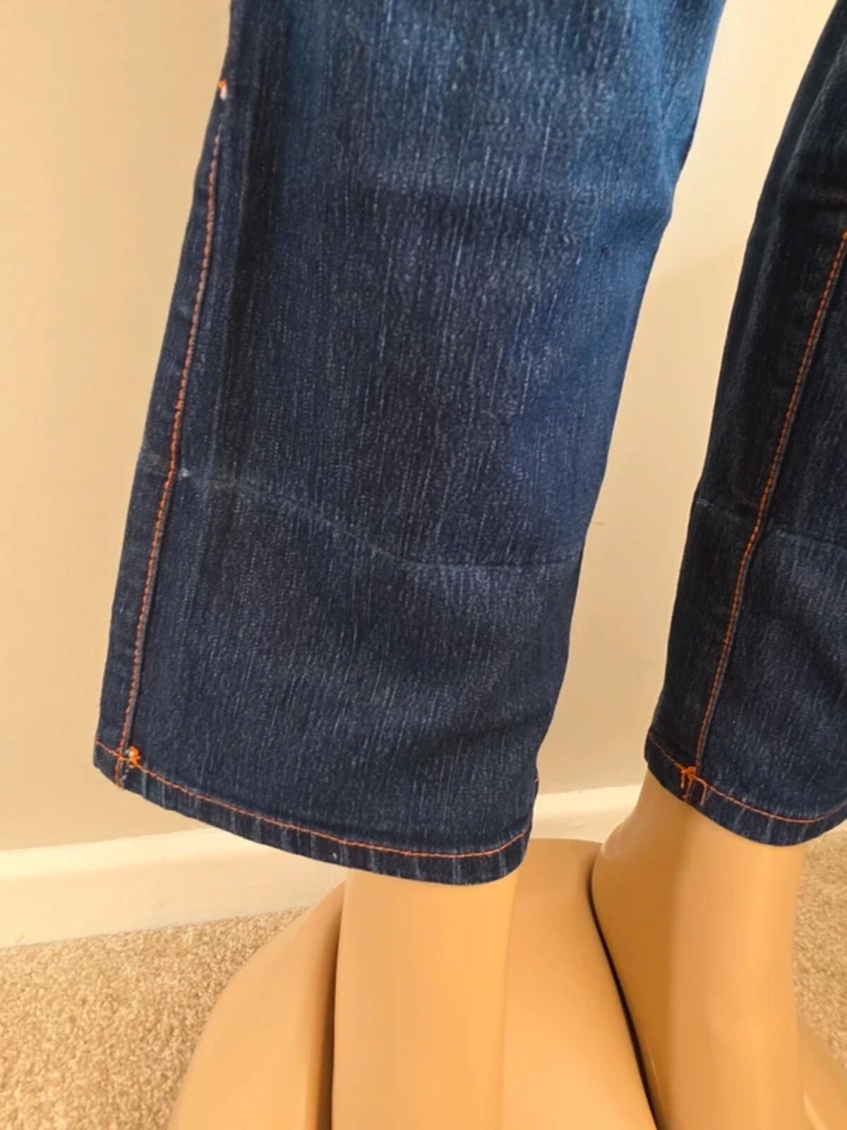 Ecko Red Low Rise Bootcut Jeans UK Size 8 Petite