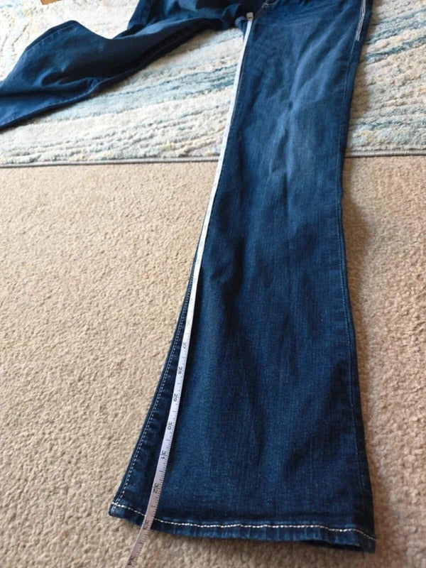 Rock & Republic Low Rise Bootcut Vintage Y2K Jeans UK Size 6
