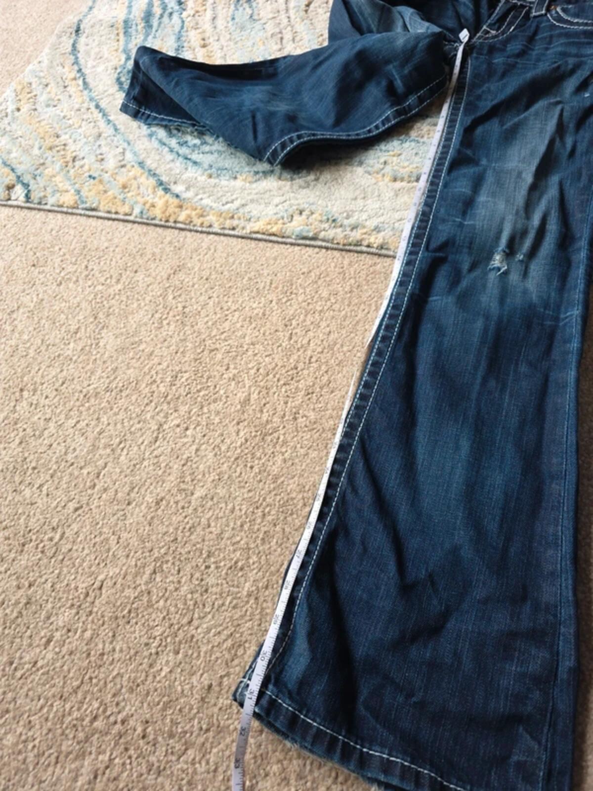 Big Star Vintage Y2K Ultra Low Rise Bootcut Jeans UK Size 4