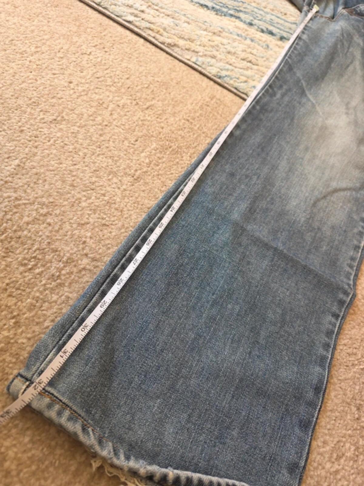 Calvin Klein High Rise Baggy Vintage Y2K Jeans UK Size 12/14 Tall