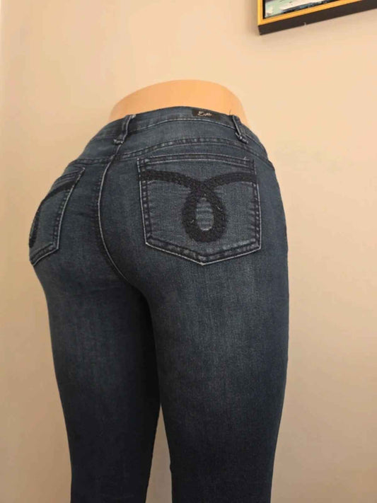 Earl Slim Boot Mid Rise Vintage Y2K Jeans UK Size 8