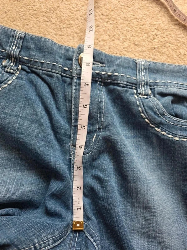 Vintage Y2K Seven7 Mid Rise Bootcut Jeans UK Size 16