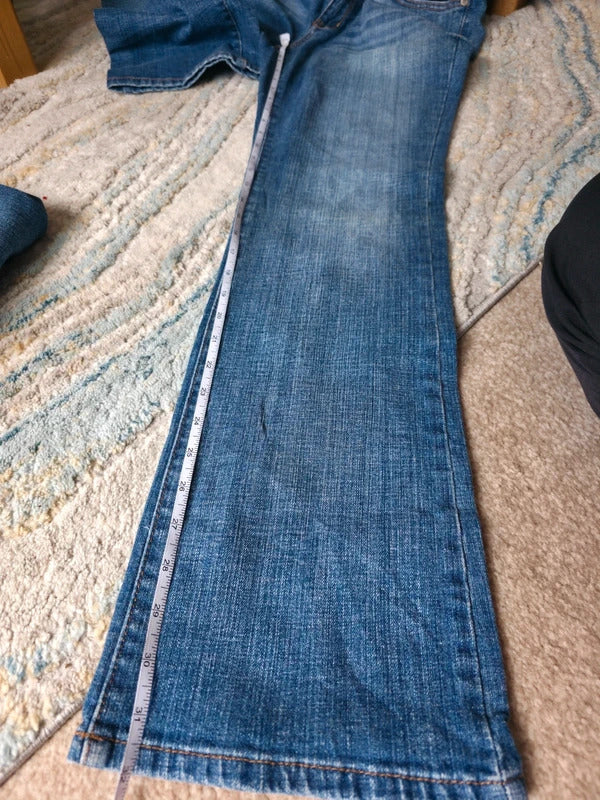 Axcess Mid Rise Bootcut Vintage Y2K Jeans UK Size 12/14