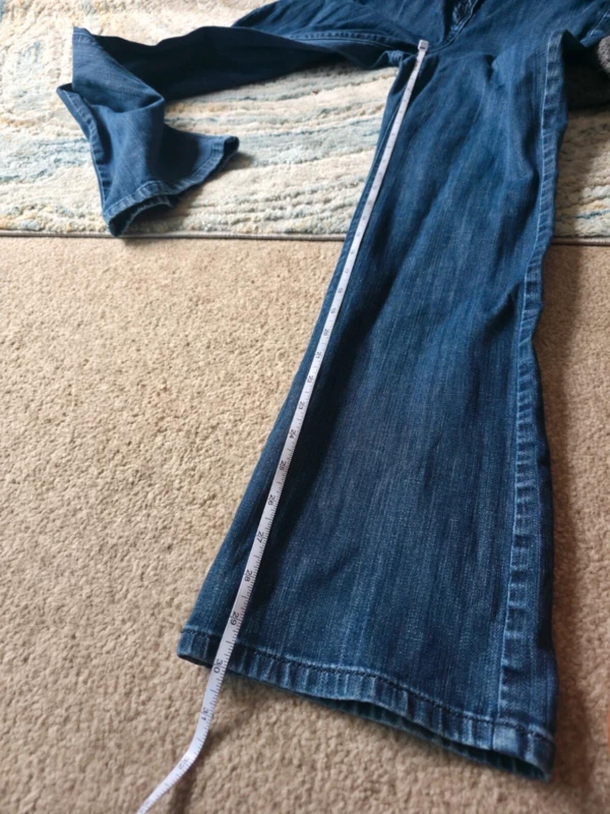 Dana Buchman Mid Rise Bootcut Vintage Y2K Jeans UK Size 8/10 Petite