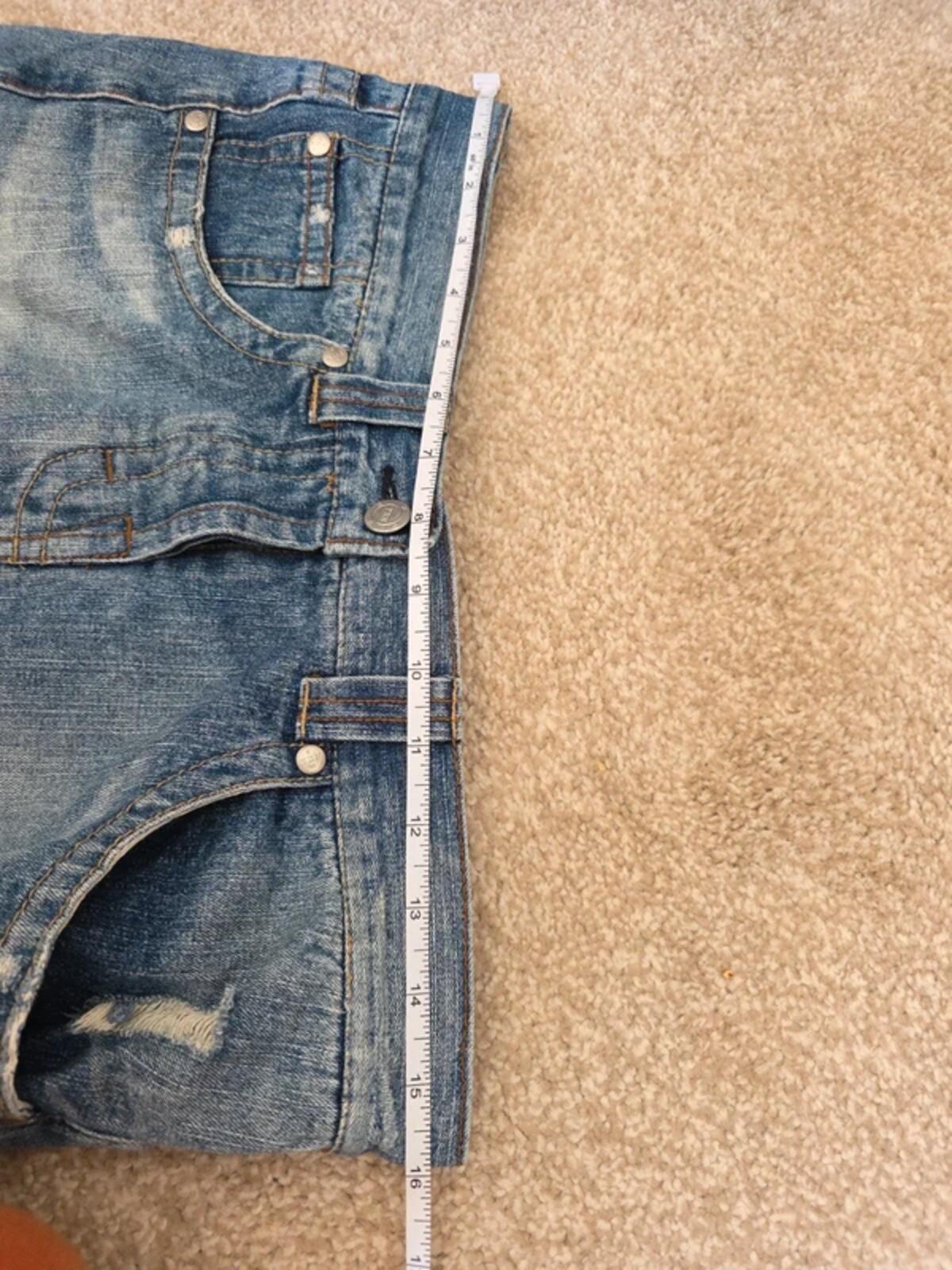 Terranova Vintage Y2K Low Rise Denim Mini Skirt UK Size 8/10
