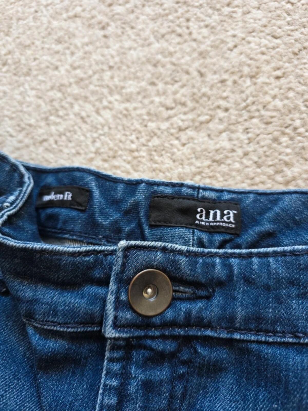 ANA A New Approach Mid Rise Bootcut Jeans UK Size 14