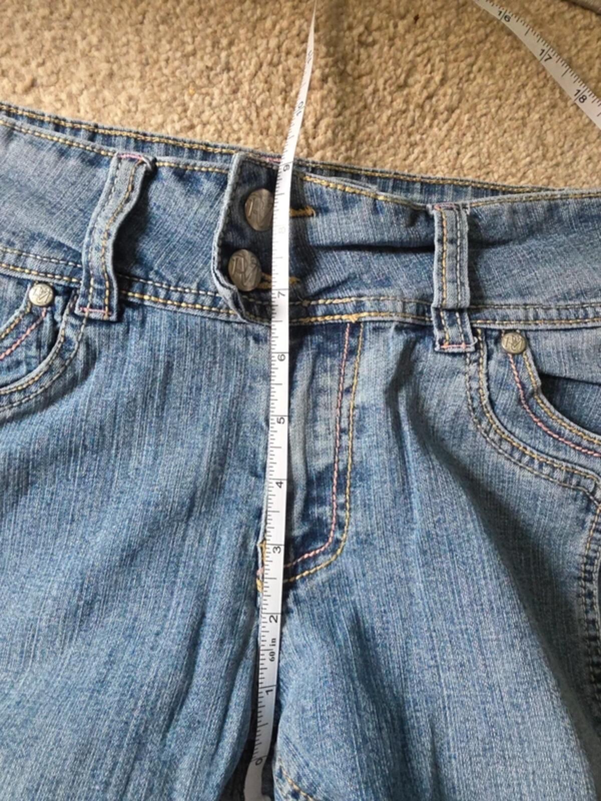 RVT Mid Rise Flared Vintage Y2K Jeans UK Size 8 Petite