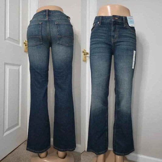 Cat & Jack Mid Rise Bootcut Jeans UK Size 8