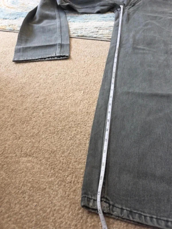 Vintage Y2K High Rise Straight Leg Jeans UK Size 8