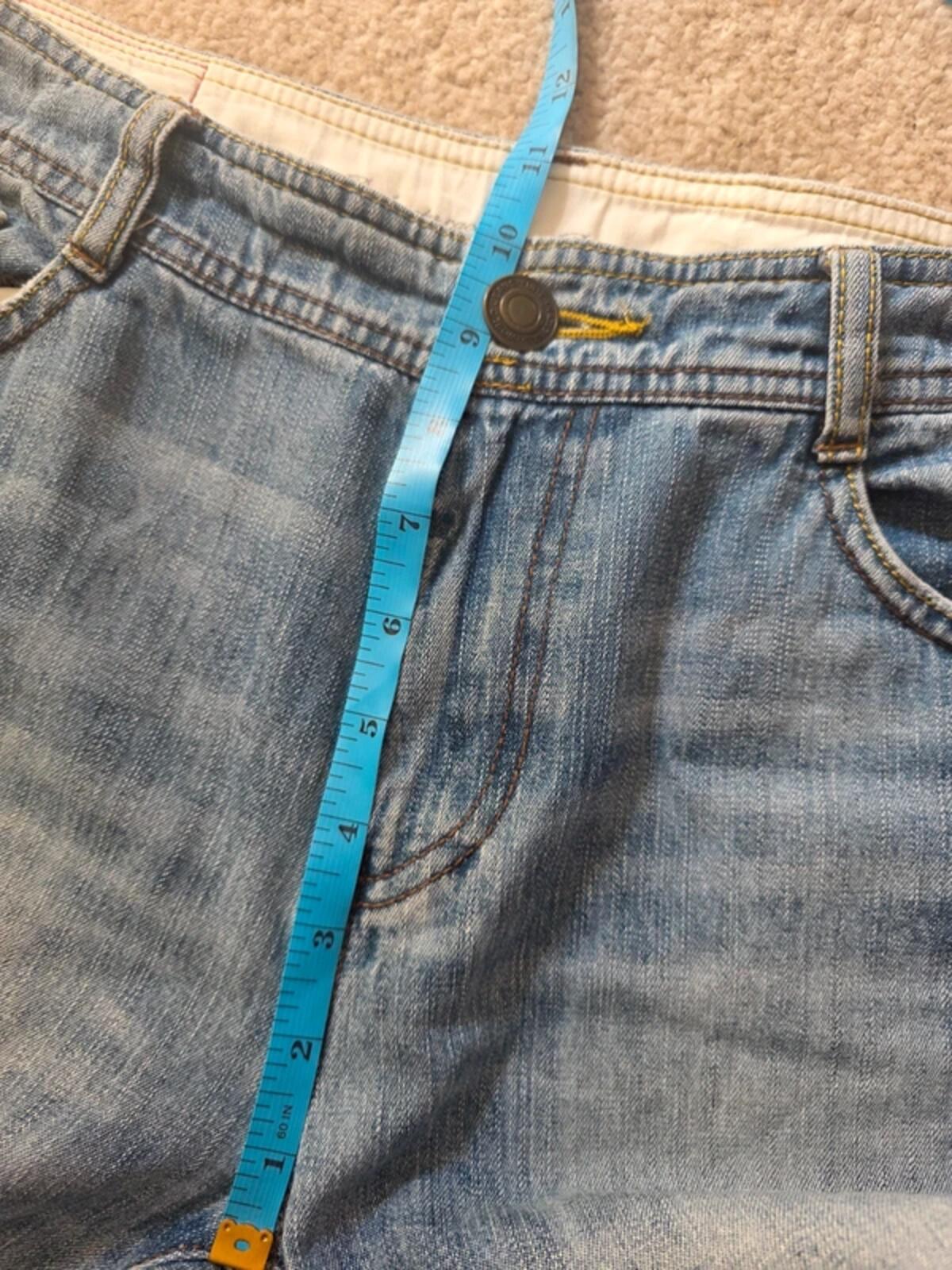 World Jeans International Mid Rise Capri Jeans UK Size 10