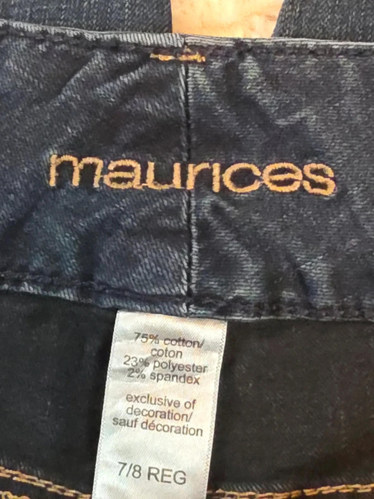 Y2K Maurices Mid Rise Bootcut Jeans UK Size 12