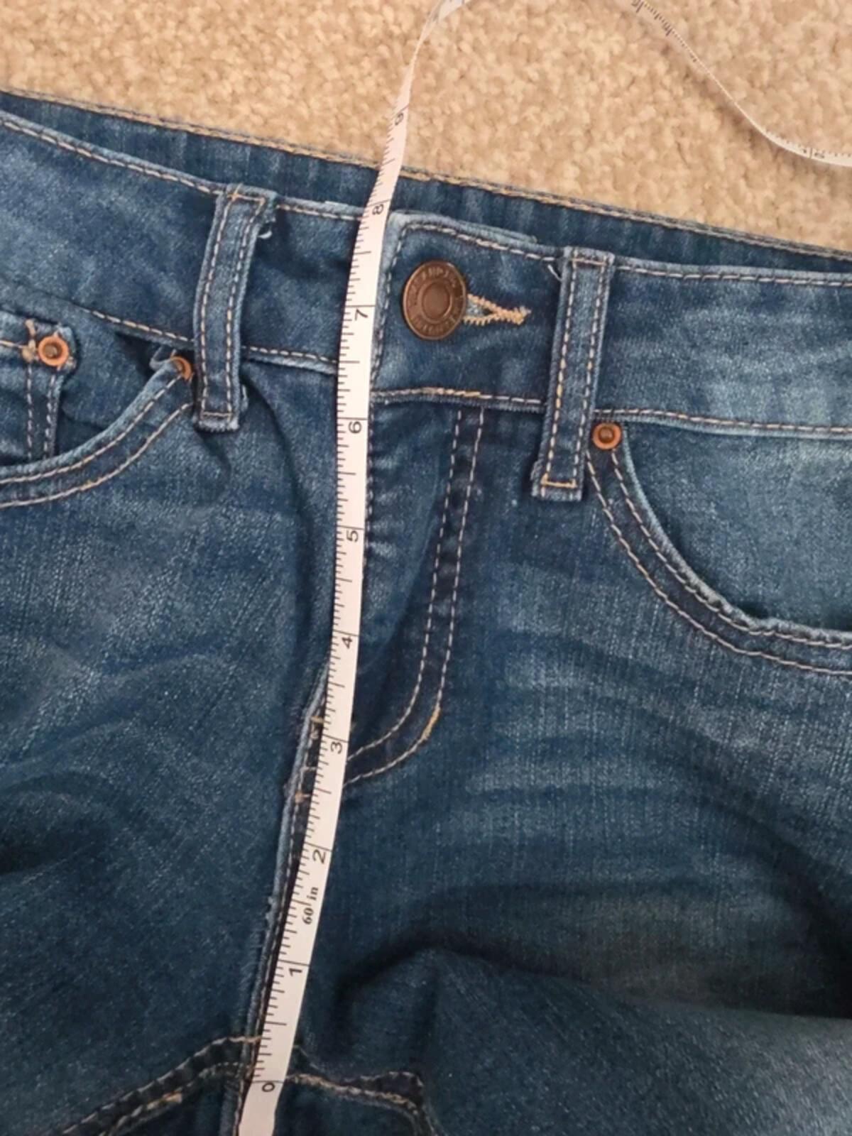 Time and Tru Vintage Y2K Petite Mid Rise Bootcut Jeans UK Size 8
