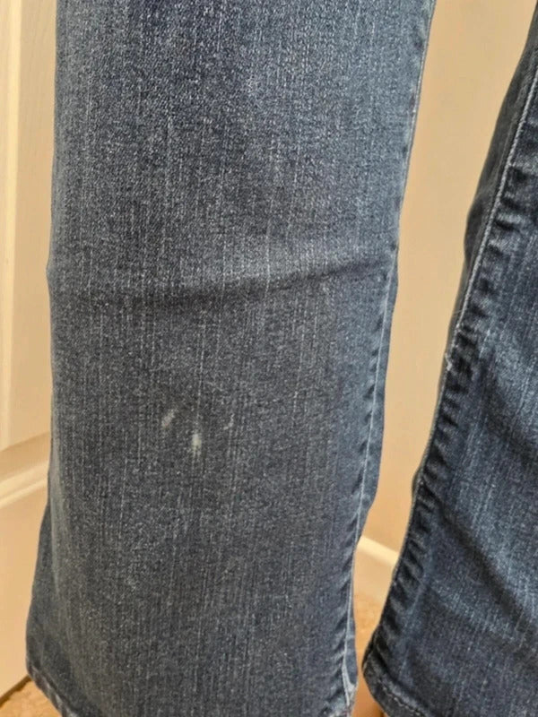 Lee High Rise Straight Baggy Jeans UK Size 14
