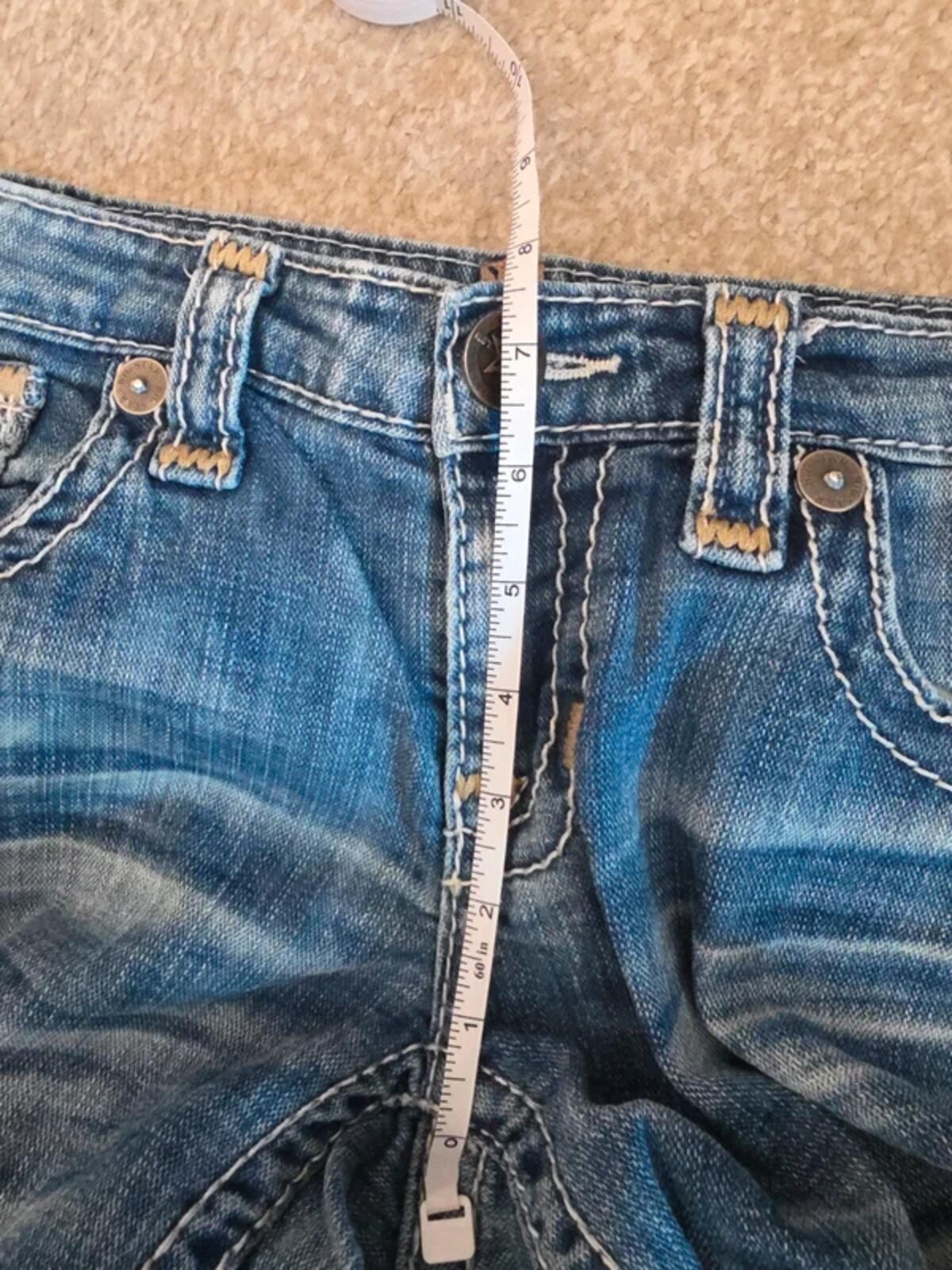 Big Star Low Rise Capri Vintage Y2K Jeans UK Size 10/12