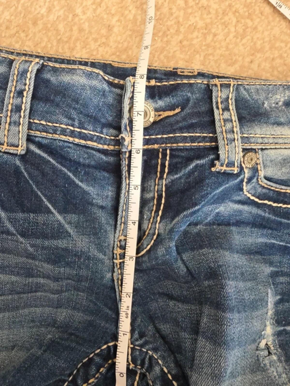 Vintage Y2K BKE Low Rise Distressed Skinny Ankle Jeans UK Size 12