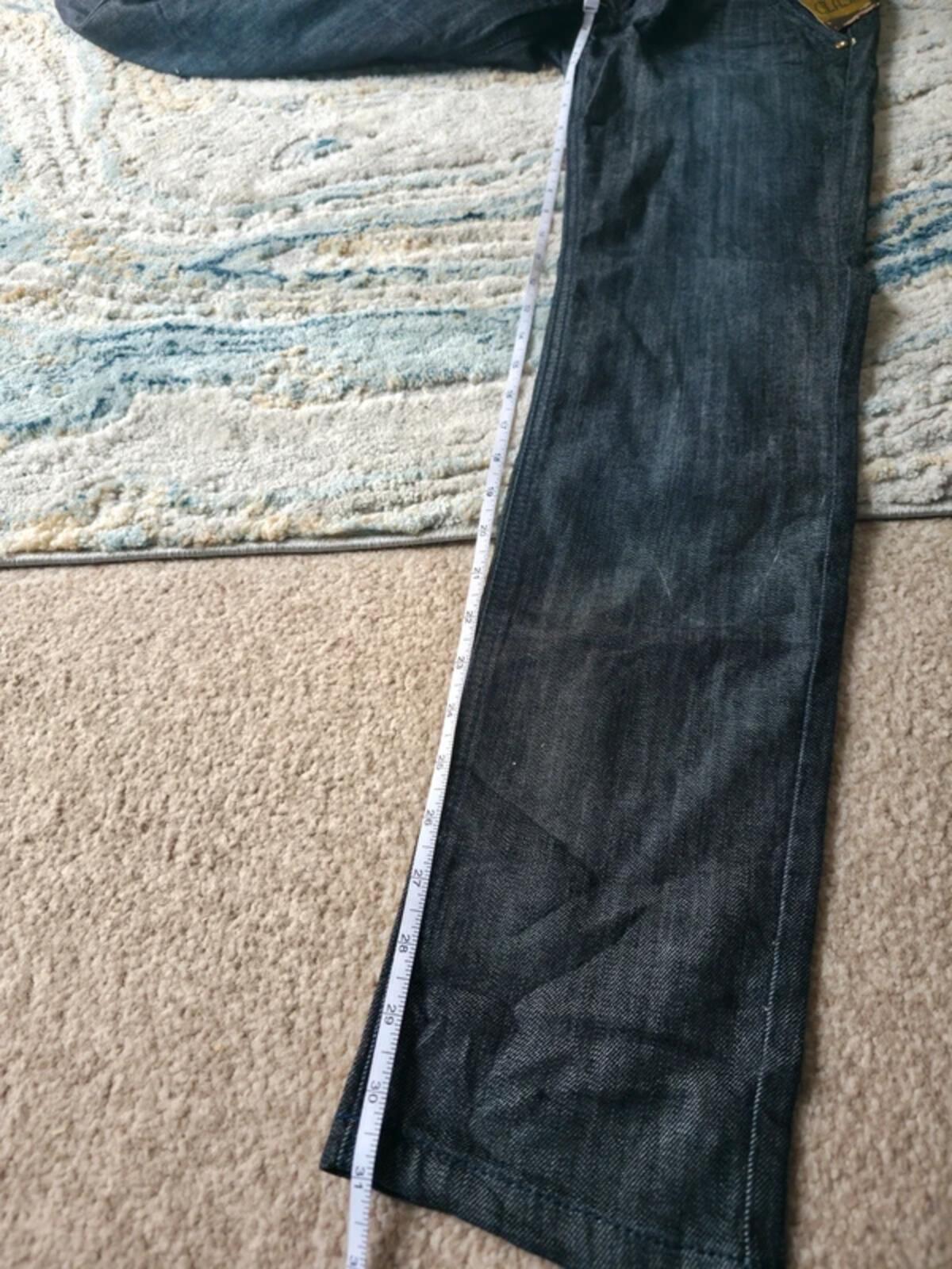 Clash Low Rise Skinny Vintage Y2K Jeans UK Size 6