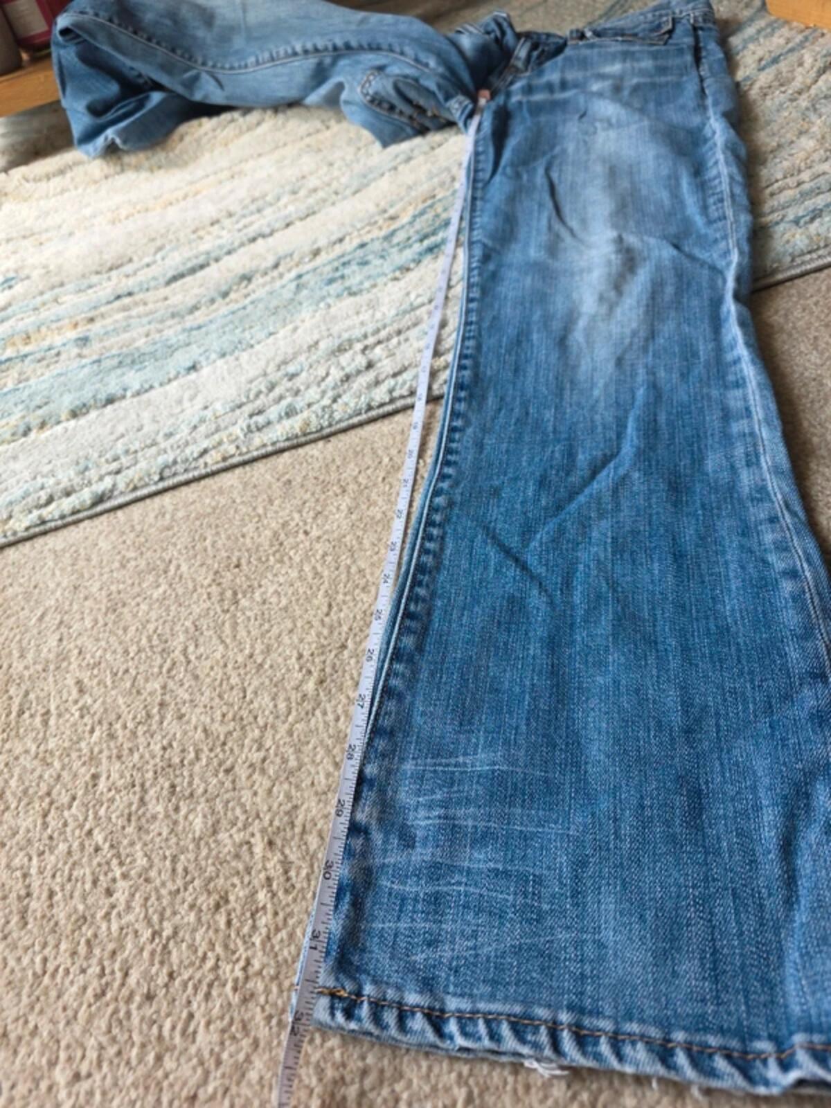 Gap Ultra Low Rise Blingy Bootcut Vintage Y2K Jeans UK Size 8 Tall