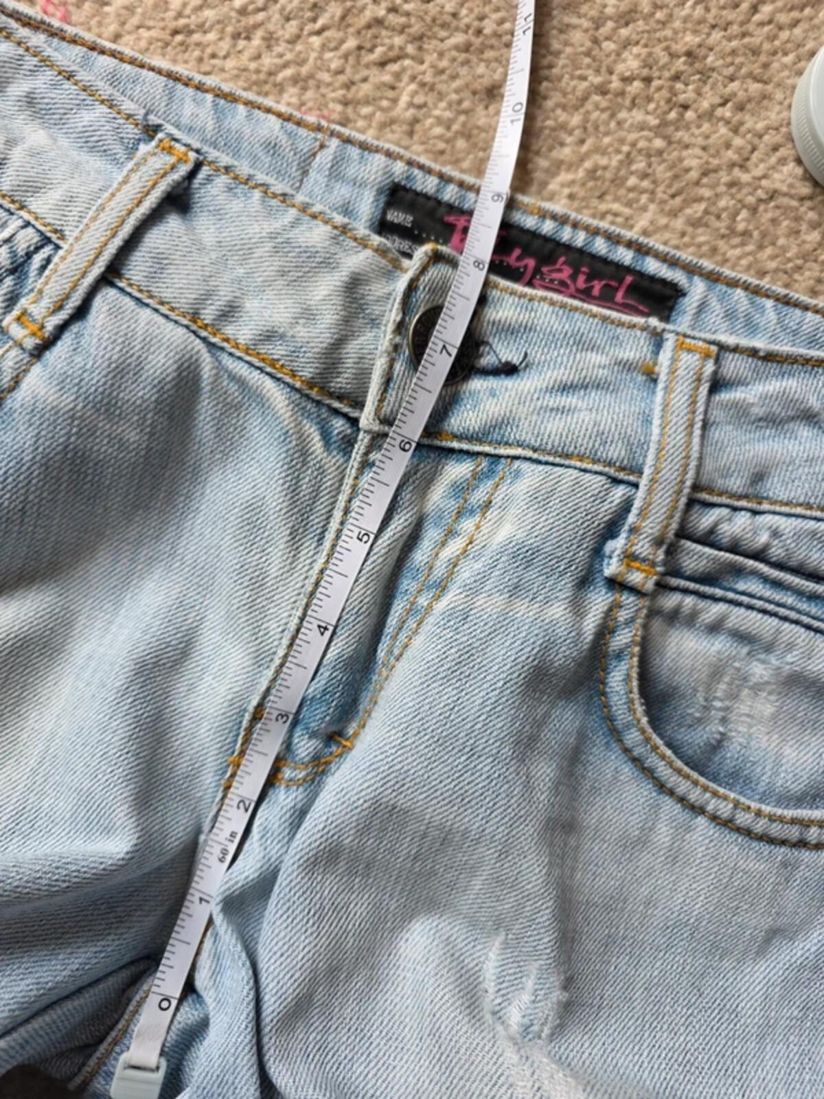 Flygirl Low Rise Straight Leg Jeans UK Size 6