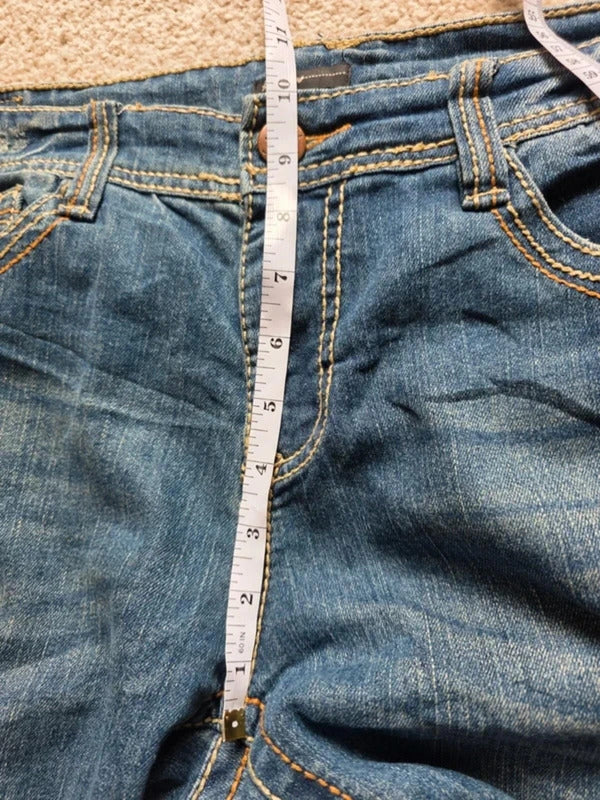 Vintage Y2K Supplies Mid Rise Straight Leg Jeans UK Size 16