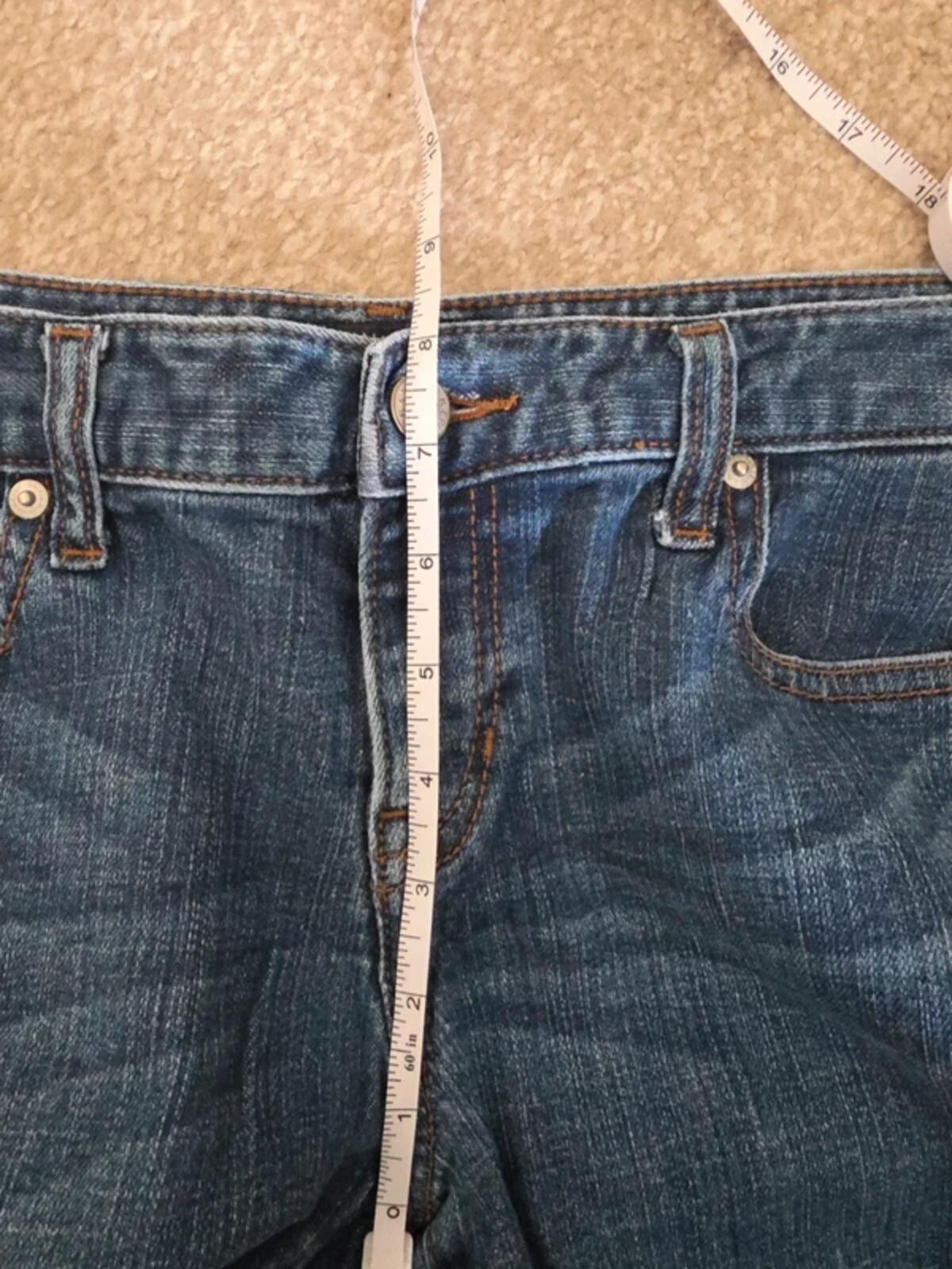 Vintage Y2K Banana Republic Low Rise Bootcut Jeans UK Size 8 Petite