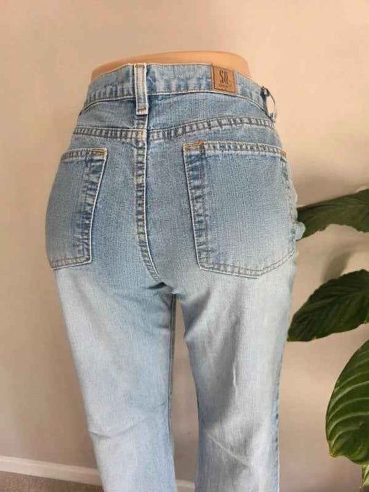 Vintage Y2K So GSJC Mid Rise Bootcut Jeans UK Size 14