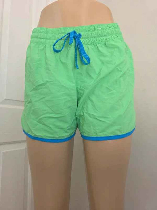Columbia Neon Green Running Sports Shorts UK Size 8/10