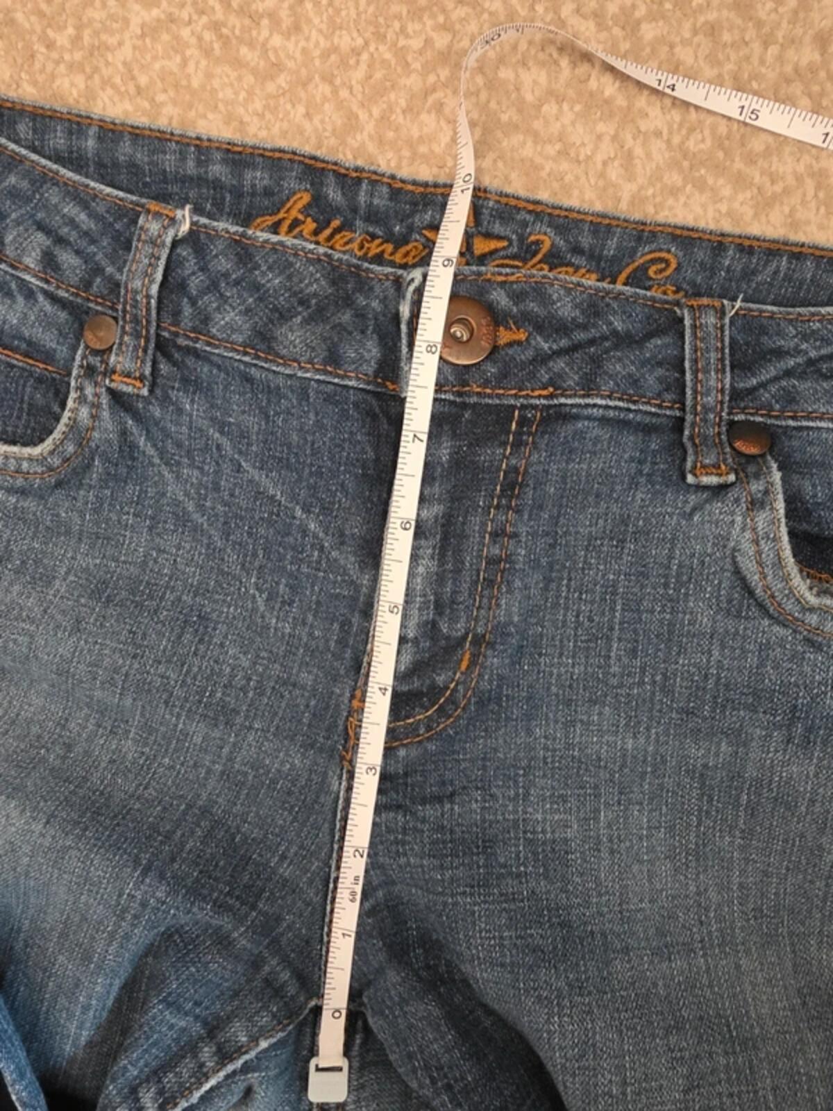 Arizona Mid Rise Bootcut Jeans UK Size 10 Petite