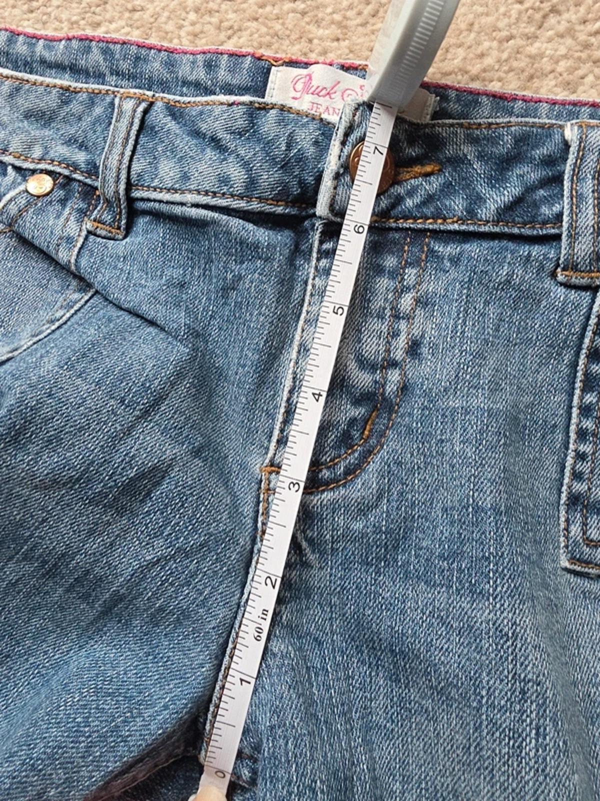 Vintage Y2K Duck Head Low Rise Bootcut Jeans UK Size 12