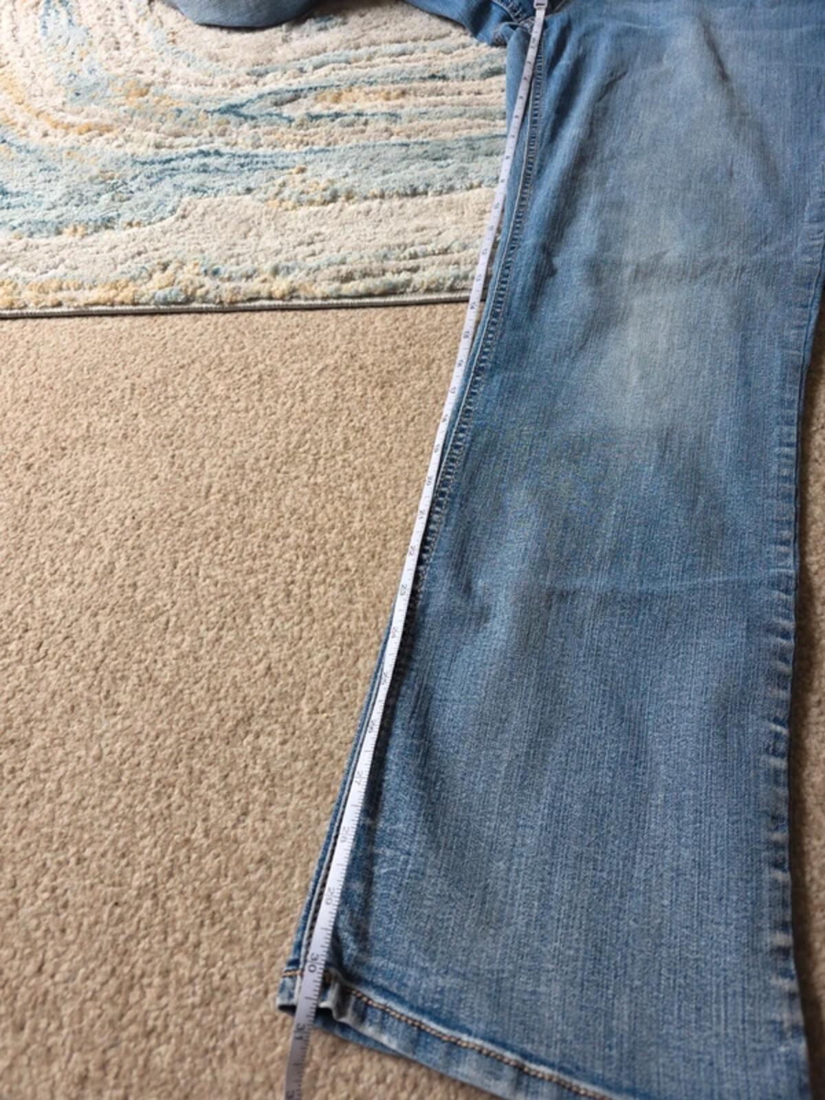Natural Reflections Vintage Y2K Mid Rise Straight Jeans UK Size 18 Petite