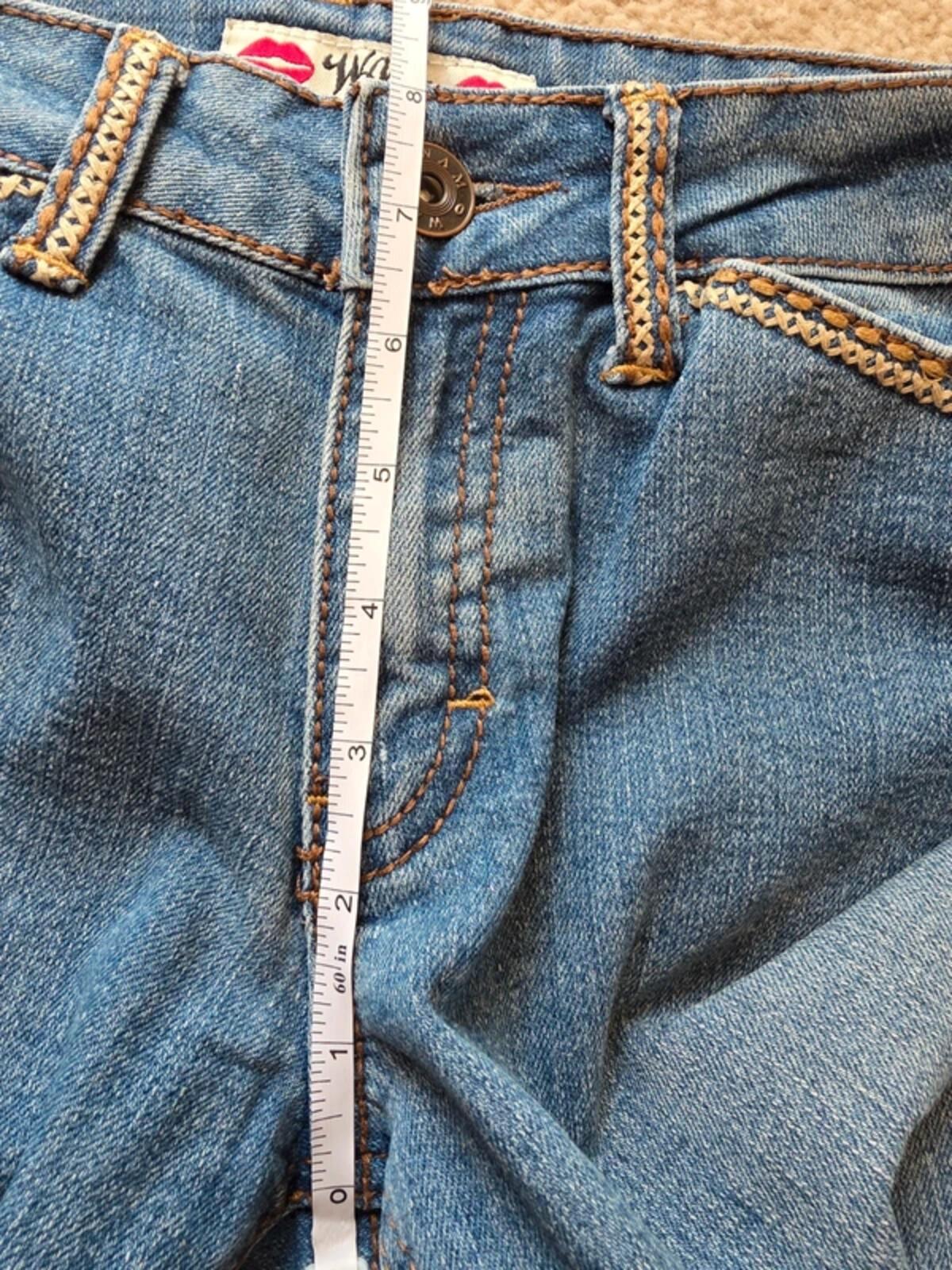 Vintage Y2K Wam Low Rise Slight Bootcut Jeans UK Size 12