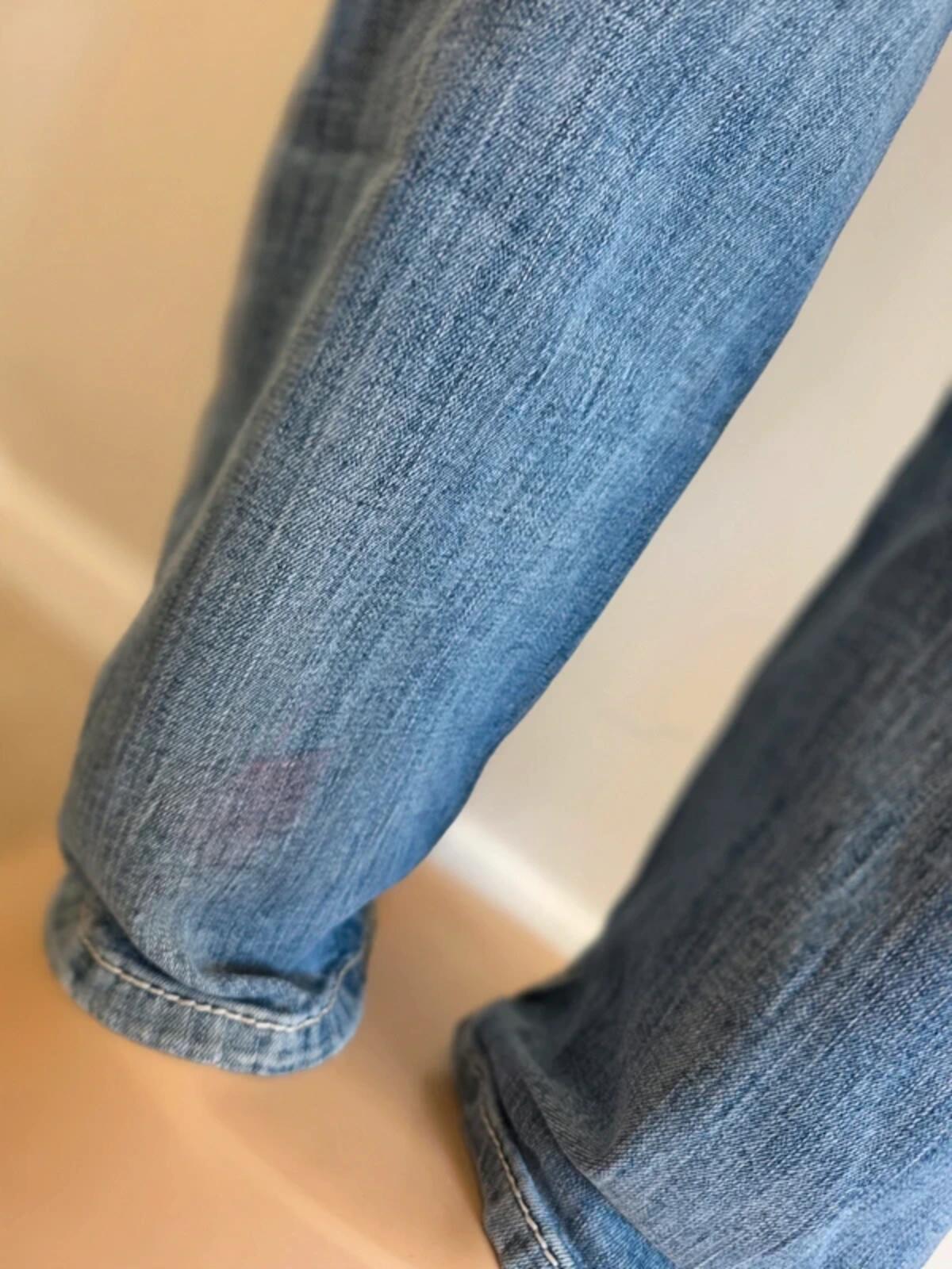 Vintage Y2K Grace in LA Mid Rise Bootcut Jeans UK Size 6 Tall