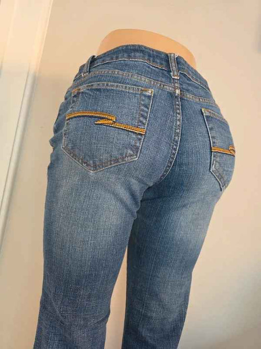 Arizona Jean Co Mid Rise Bootcut Vintage Y2K Jeans UK Size 10 Petite