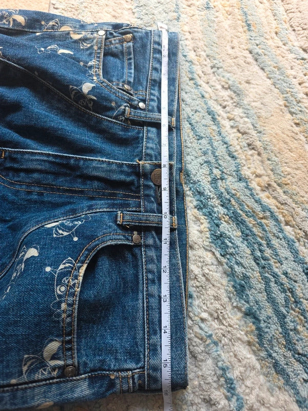 Vintage Y2K Billionaire Boys Club Mid Rise Straight Jeans UK Size 8/10