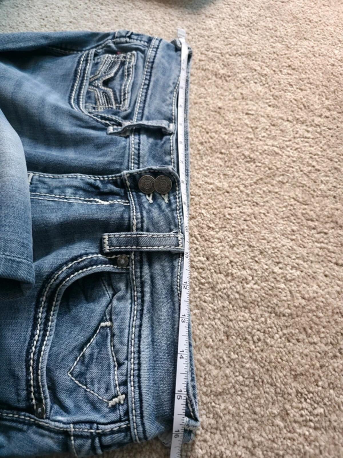 Vigoss Mid Rise Bootcut Jeans UK Size 12