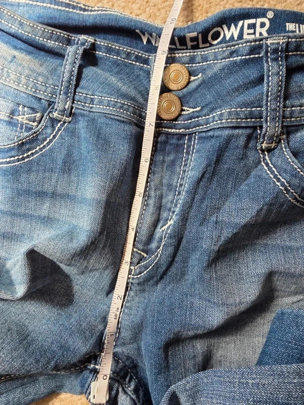 Vintage Y2K Wallflower Mid Rise Bootcut Jeans UK Size 8