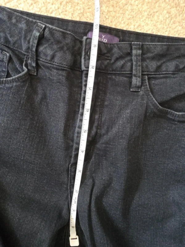 NYDJ Mid Rise Bootcut Vintage Y2K Jeans UK Size 8