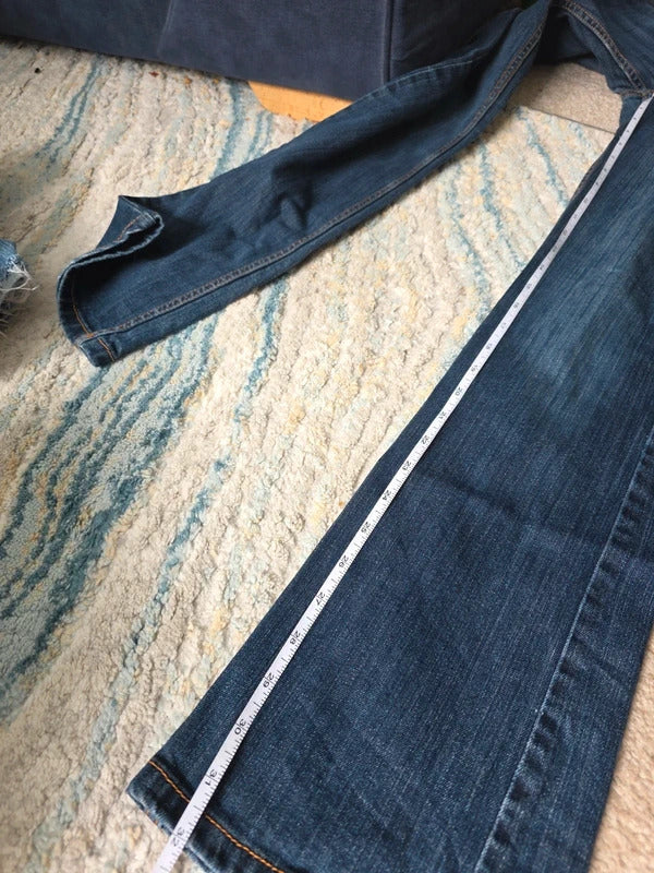 Aeropostale Low Rise Bootcut Vintage Y2K Jeans UK Size 4