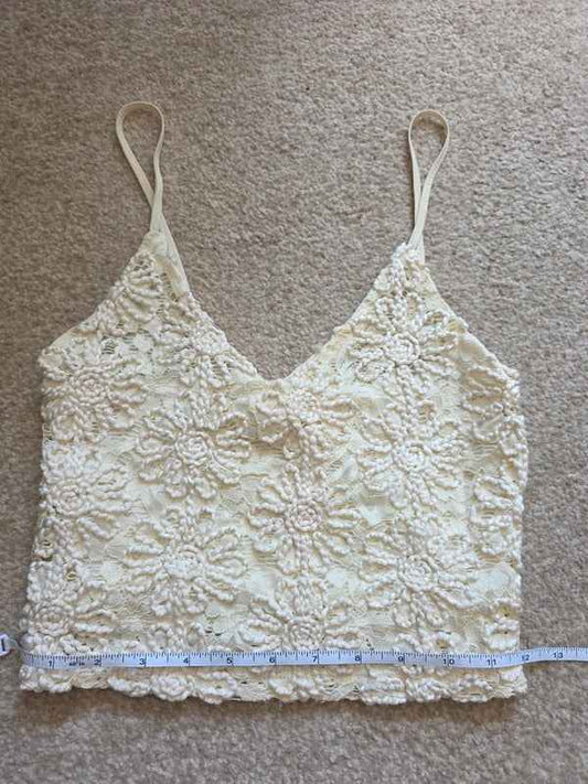 Vintage Y2K Cami Vest Top Bundle Size 4/6 Italy Floral Lace x4