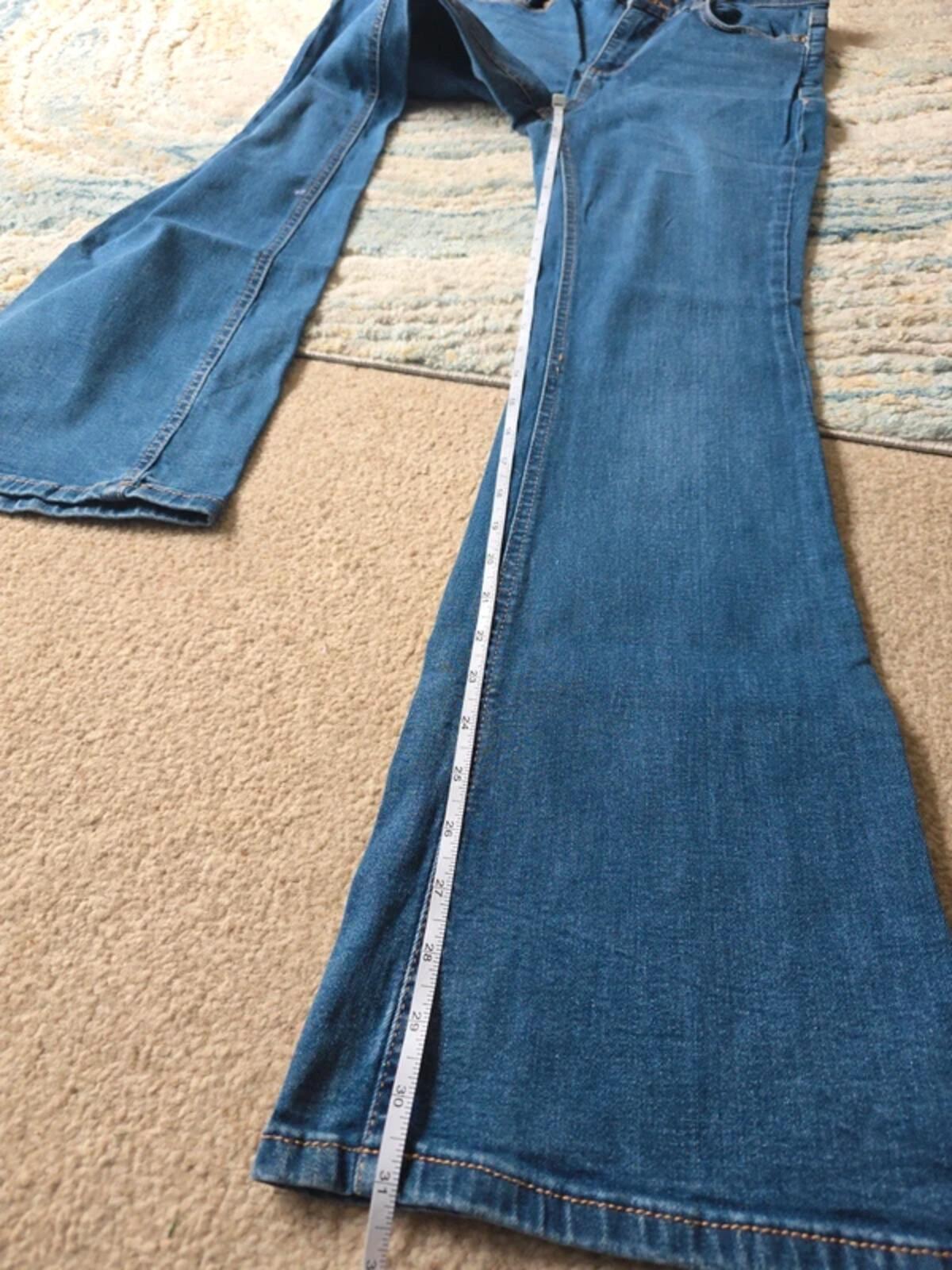 LC Waikiki Jeans High Rise Flared Vintage Y2K Jeans UK Size 10