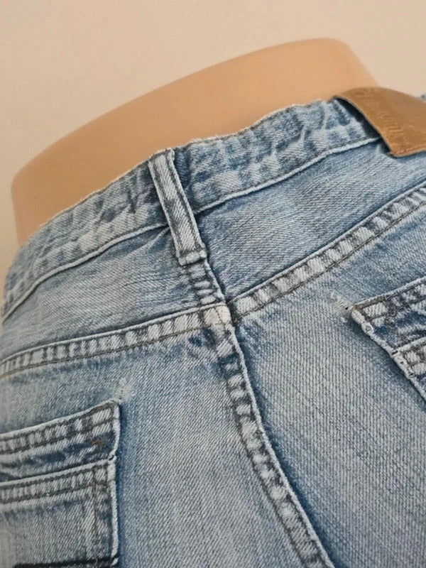 Bailey’s Pt. Vintage Y2K Mid Rise Wide Leg Bootcut Jeans UK Size 8/10 Petite