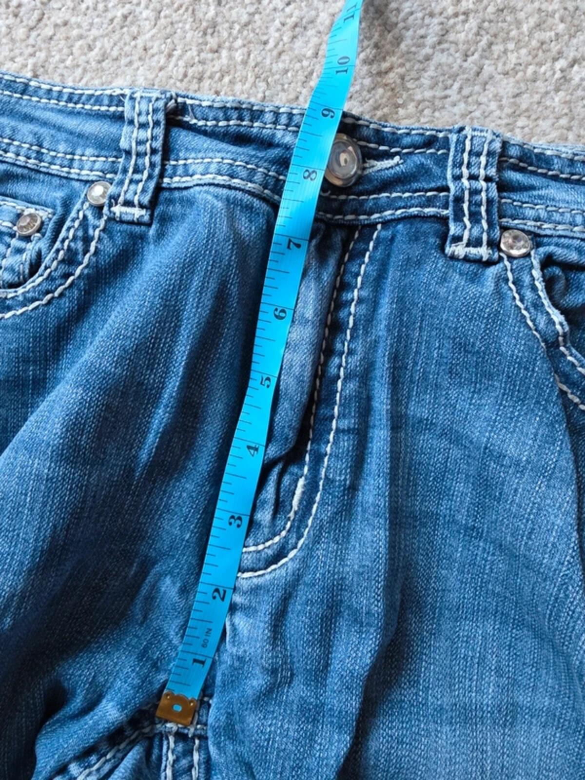 Vintage Y2K Reba Mid Rise Straight Leg Jeans UK Size 10