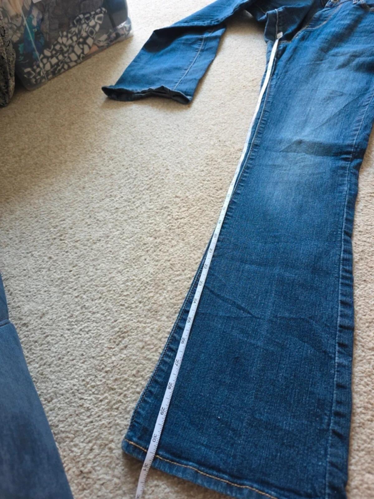 Levi's Denizen Low Rise Bootcut Vintage Y2K Jeans UK Size 10