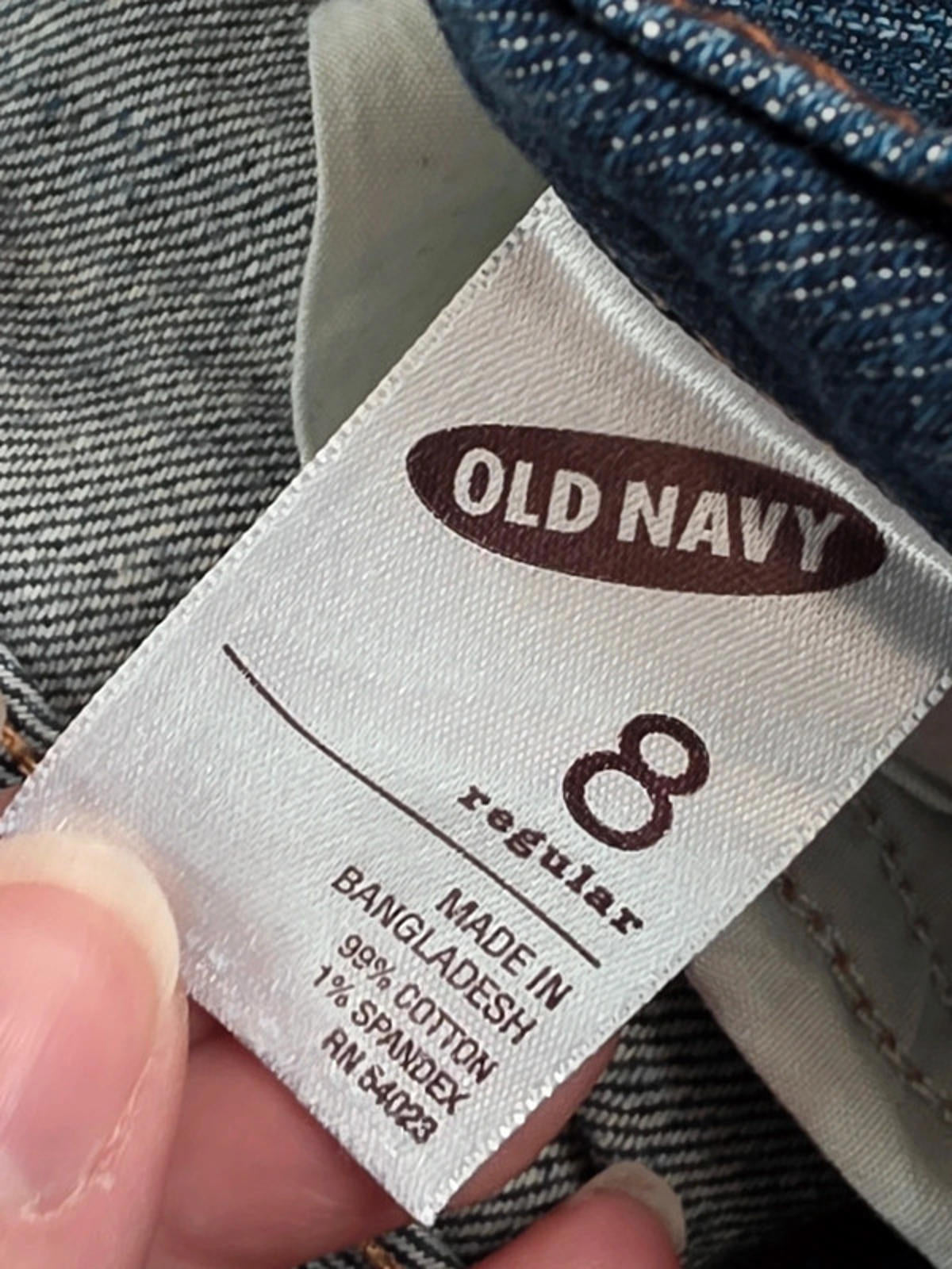 Vintage Y2K Old Navy Sweetheart Bootcut Mid Rise Jeans UK Size 12